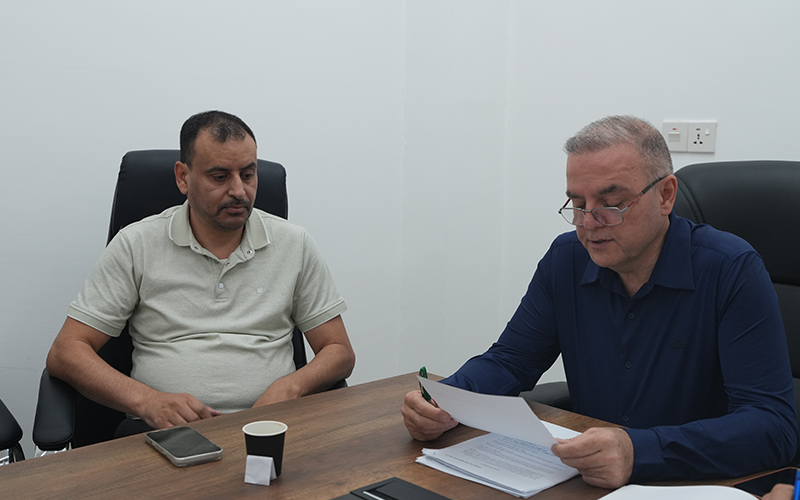 عميد كلية الطب يترأس اجتماع مجلس الكلية لمتابعة الشؤون العلمية والأكاديمية