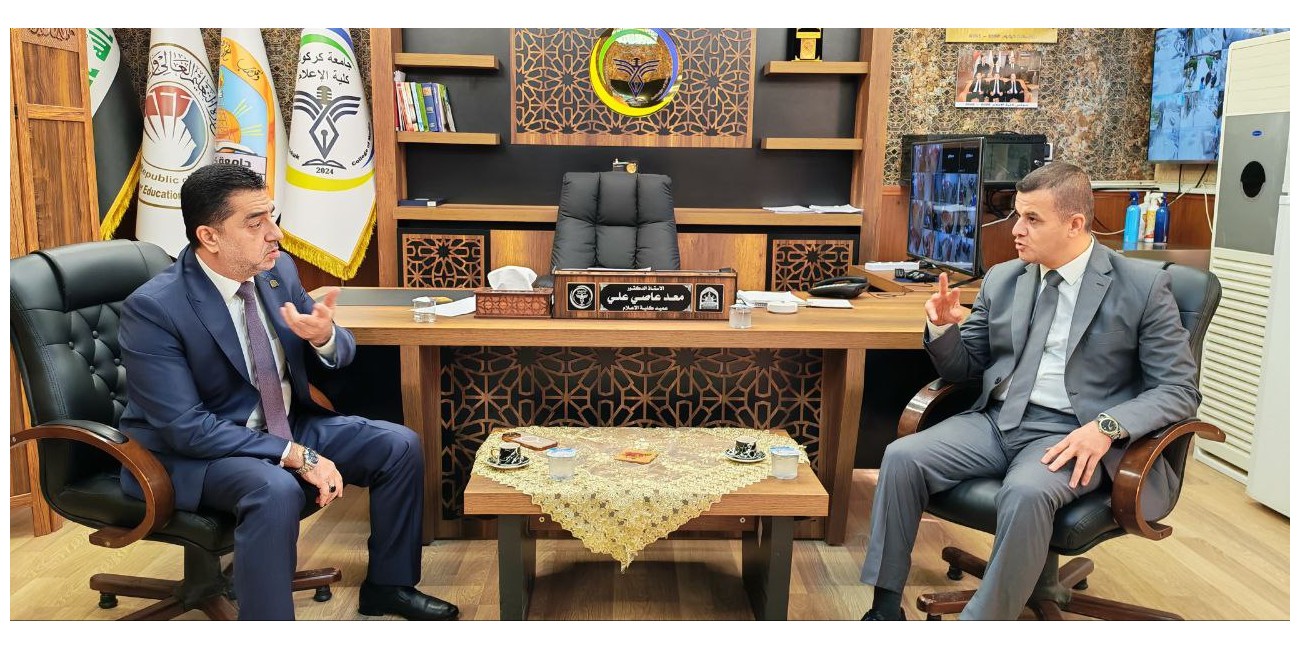 عميد كلية الإعلام يستقبل ...