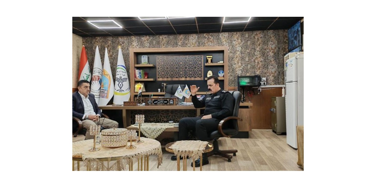 عميد كلية الإعلام يستقبل ...