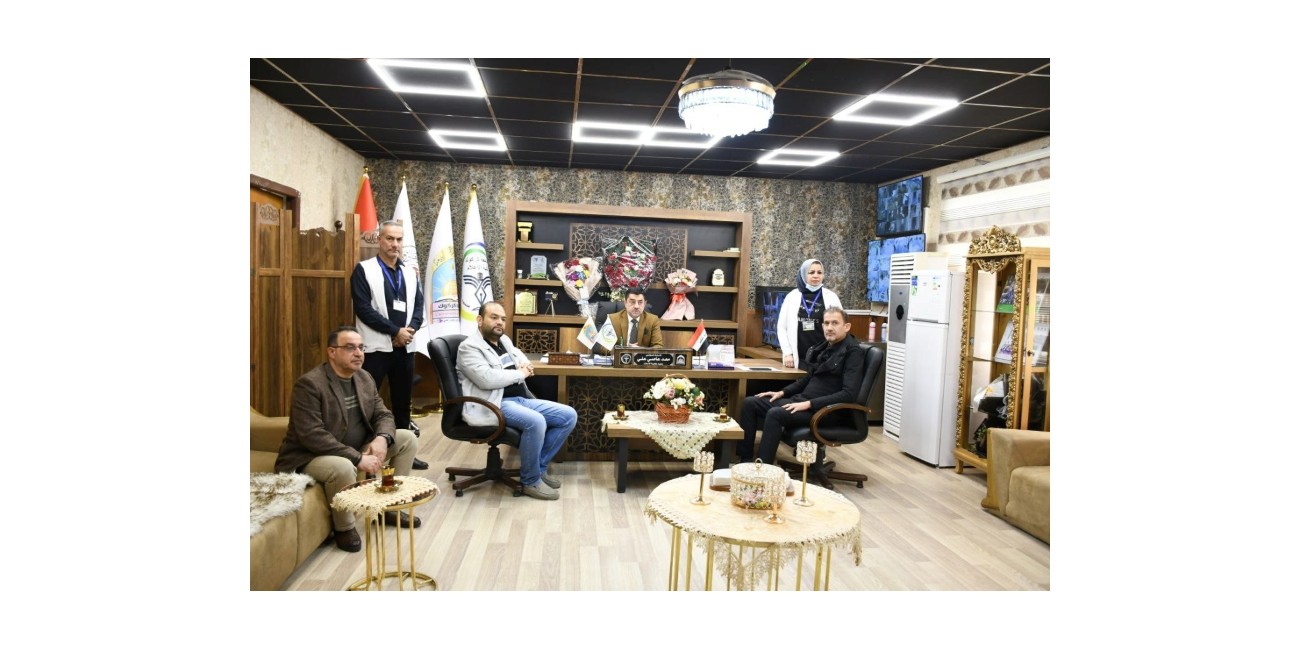 استقبل عميد كلية الإعلام، ...