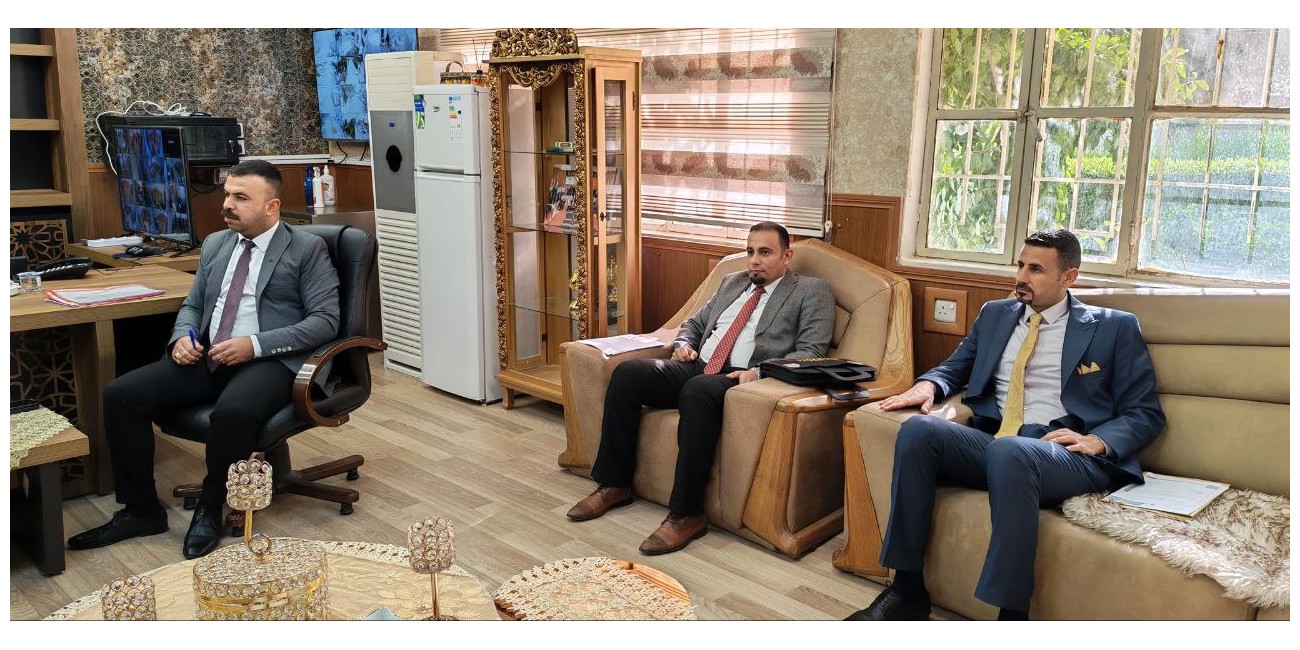 استقبال عميد كلية الإعلام ...