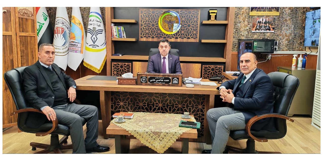 عميد كلية الإعلام يستقبل ...