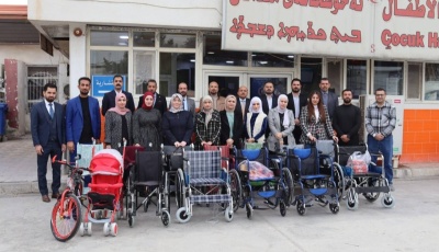 The College of Media Organizes a Voluntary Visit to the Children's Rehabilitation Hospital