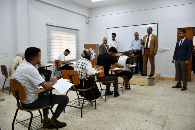 انطلاق الامتحانات النهائية في كلية الإعلام بجامعة كركوك
