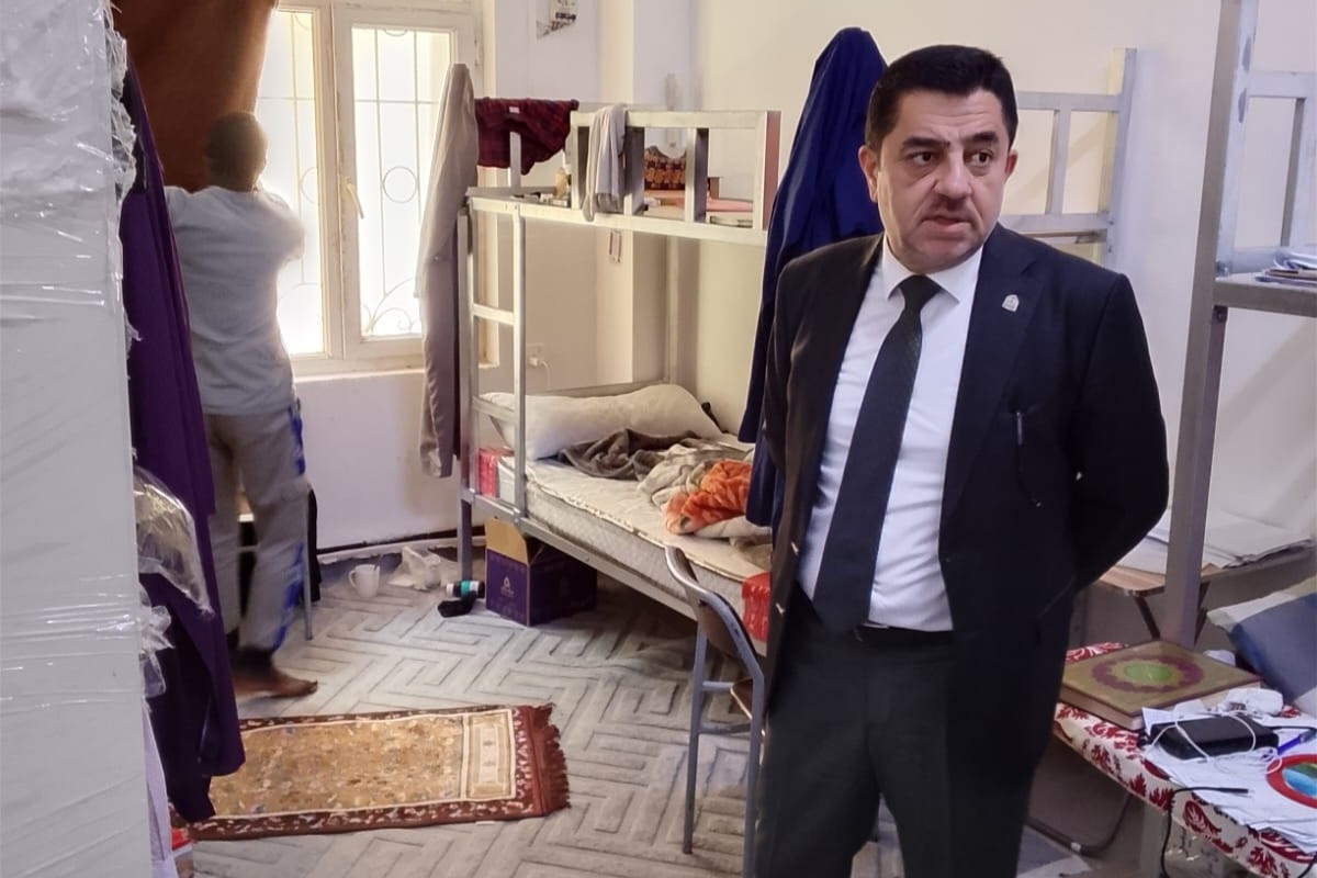 للاطلاع على أوضاع الطلبة الوافدين وطلبة الكلية.. عميد كلية الإعلام يتفقد الأقسام الداخلية في جامعة كركوك