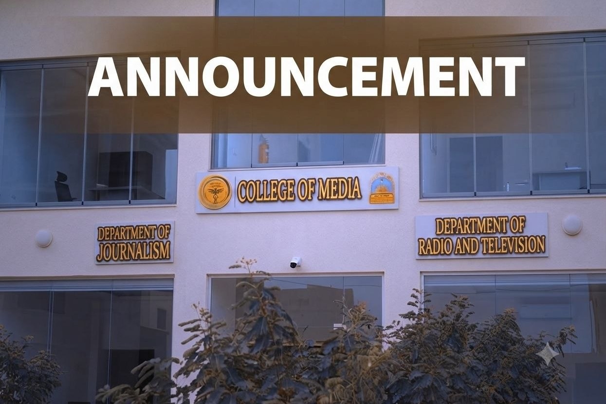 The Faculty of Media continues to support its students and address critical cases in accordance with the decision of the Ministry of Higher Education.