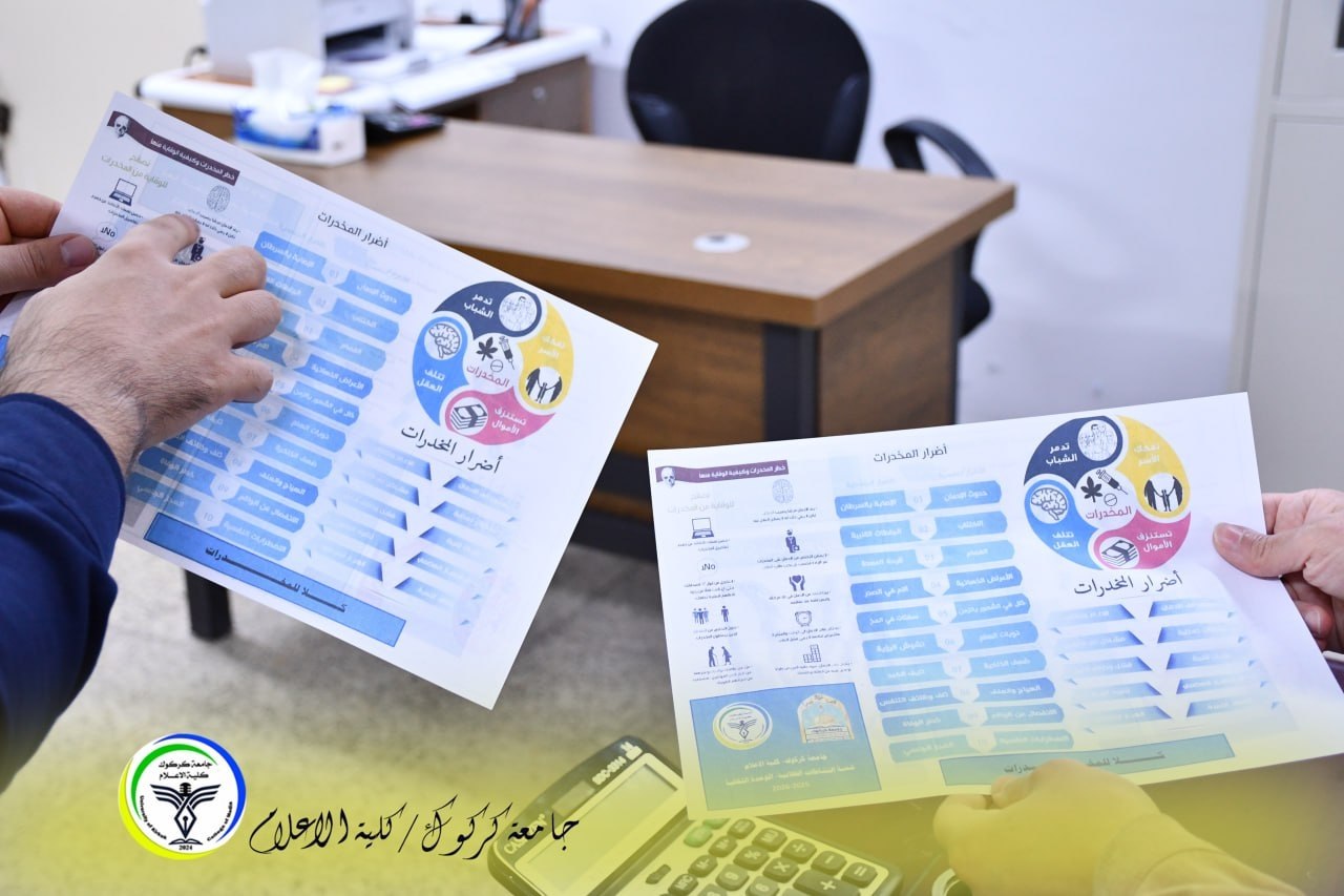 كلية الإعلام تطلق حملة توعوية بعنوان «كُن واعيًا» لتعزيز الوقاية من مخاطر المخدرات