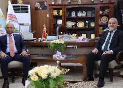 Assistant President of Kirkuk University for Administrative and Financial Affairs Inspects the Progress of Final Examinations at the College of Nursing