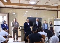 لجنة مركزية من جامعة كركوك تتفقد سير الامتحانات النهائية في كلية التمريض