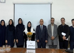 تدريسي من كلية التمريض عضواً ومشرفاً في لجنة مناقشة رسالة ماجستير بجامعة كردستان للعلوم الطبية