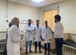 كلية التمريض تواصل برنامج التدريب الصيفي لطلبة المرحلة الثالثة في فرع تمريض صحة الأم والوليد