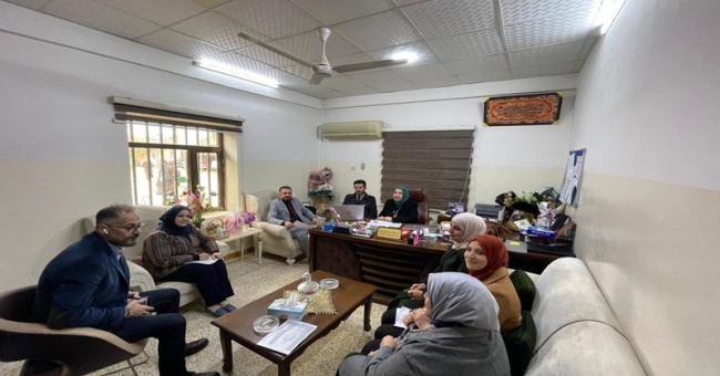 فرع تمريض الأم والوليد يعقد جلسته الأولى للفصل الدراسي الثاني للعام الدراسي 2025–2026