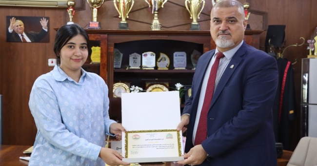 كلية التمريض تشارك في مهرجان الفنون التشكيلية