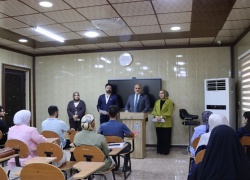 مباشرة طلبة الدراسات العليا في كلية التمريض بجامعة كركوك 2026-2027