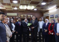  كلية التمريض في جامعة كركوك توقّع اتفاقية توأمة مع كلية التمريض في جامعة تكريت