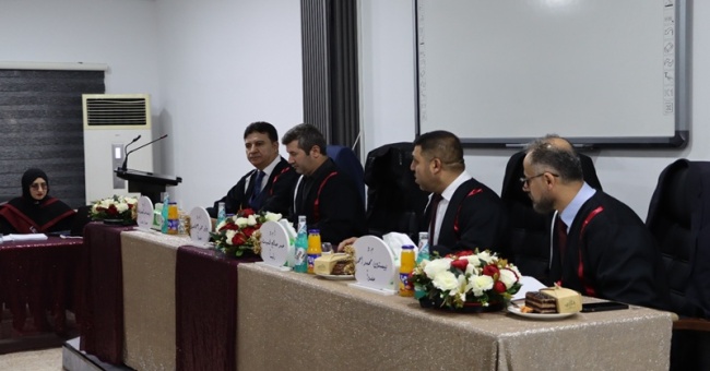 رسالة ماجستير في كلية التمريض بجامعة كركوك تناقش كفاءات الممرضين في رعاية مرضى السرطان