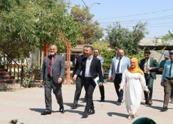 كلية التمريض في جامعة كركوك تستقبل اللجنة الفنية للاطلاع على الكوادر التدريسية والبنية التحتية للمختبرات