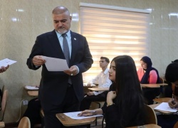 تواصل الامتحانات النهائية – الدور الثاني في كلية التمريض بجامعة كركوك
