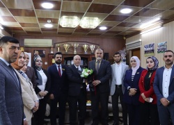  كلية التمريض في جامعة كركوك توقّع اتفاقية توأمة مع كلية التمريض في جامعة تكريت