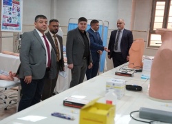 عميد كلية التمريض بجامعة كركوك يترأس اللجنة الوزارية لتقييم استحداث دراسة الماجستير في كلية التمريض بجامعة تلعفر