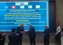 السيد عميد كلية التمريض / جامعة كركوك يشارك في فعاليات المؤتمر العلمي الدولي الثاني