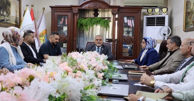 مجلس كلية التمريض يعقد جلسته الاعتيادية الأولى للعام الدراسي 2026–2027