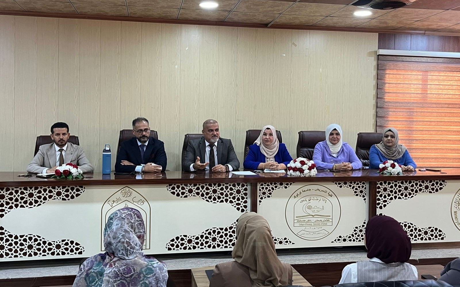 فرع صحة الأم والوليد يعقد ورشة عمل لطلبة المرحلة الثالثة