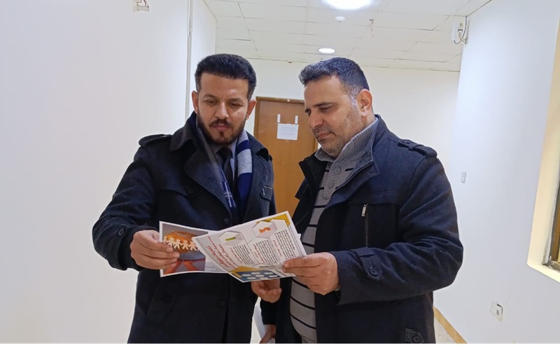 كلية التمريض تنظم حملة إرشادية توعوية بعنوان (حقوق الإنسان… واحترام حرية الآخرين)