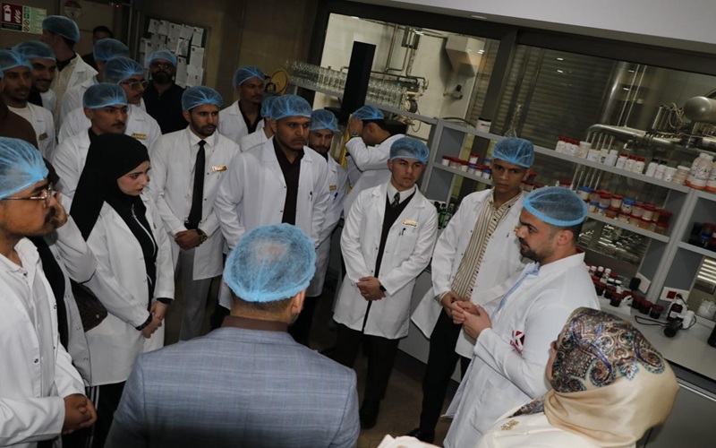 زيارة ميدانية علمية إلى شركة كرونجي للمشروبات