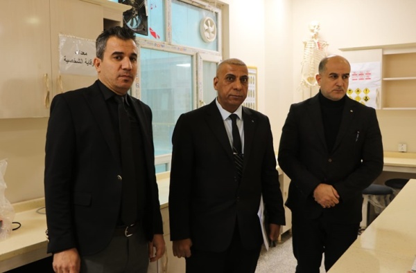 كلية الصيدلة تستقبل اللجنة المركزية لتدقيق واقع المختبرات في كليات جامعة كركوك