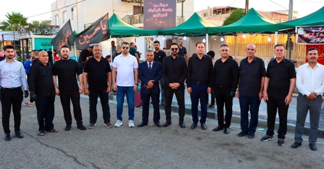 كلية الصيدلة تشارك في موكب جامعة كركوك لإحياء ذكرى استشهاد سيد شباب أهل الجنة الإمام الحسين (عليه السلام)
