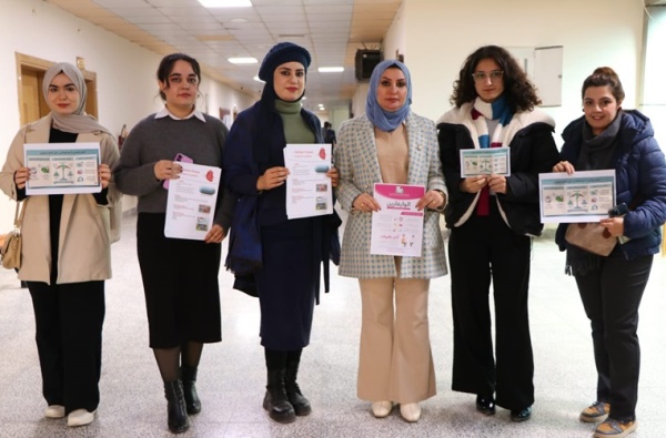 كلية الصيدلة تنظم حملة توعوية عن التداخلات الدوائية مع النظام الغذائي (تداخل الوارفرين مع فيتامين K)