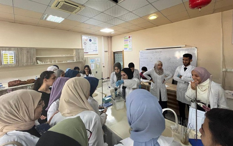The College of Pharmacy holds an educational course entitled (How to Handle and Dosage Drugs for Laboratory Mice) 