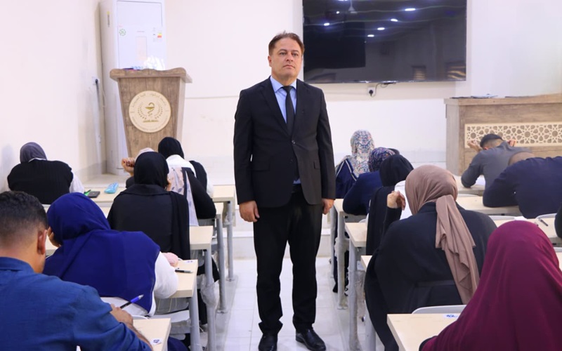 انطلاق امتحانات نصف الفصل الدراسي الأول (المد) لطلبة كلية الصيدلة