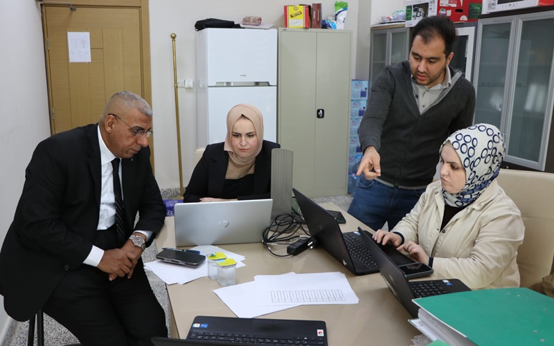 كلية الصيدلة في جامعة كركوك تنجز متطلبات برنامج (SIS – HEPIQ) 