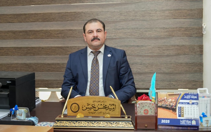 اختيار تدريسي في كلية الصيدلة بجامعة كركوك مقيّماً علمياً لمجلة عالمية