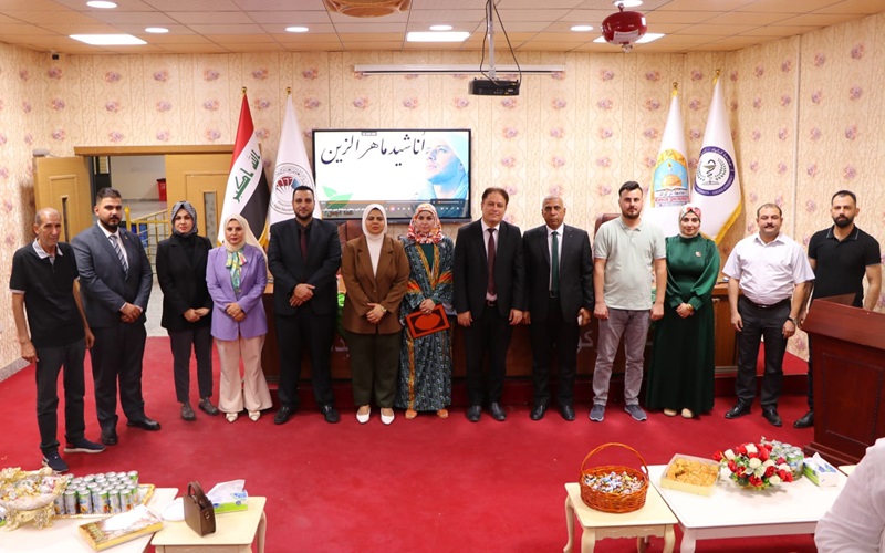 كلية الصيدلة تقيم ندوة بعنوان (الأبعاد العقائدية والفقهية للاحتفال بذكرى المولد النبوي)