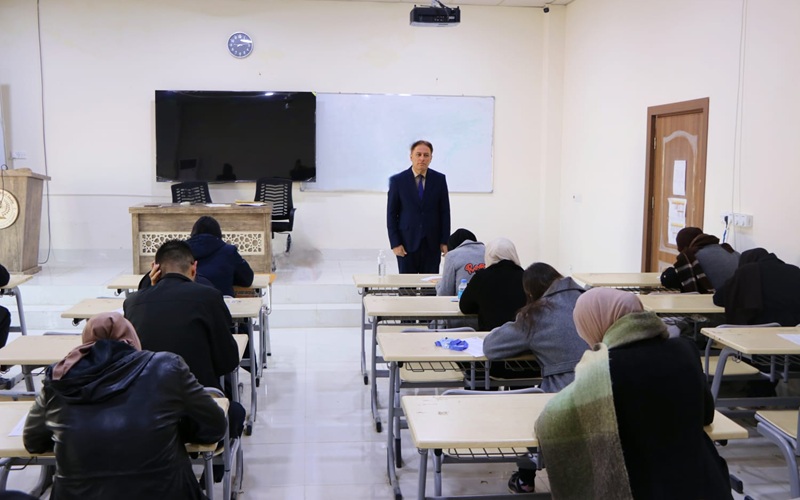 استمرار امتحانات نهاية الفصل الدراسي الأول لطلبة كلية الصيدلة