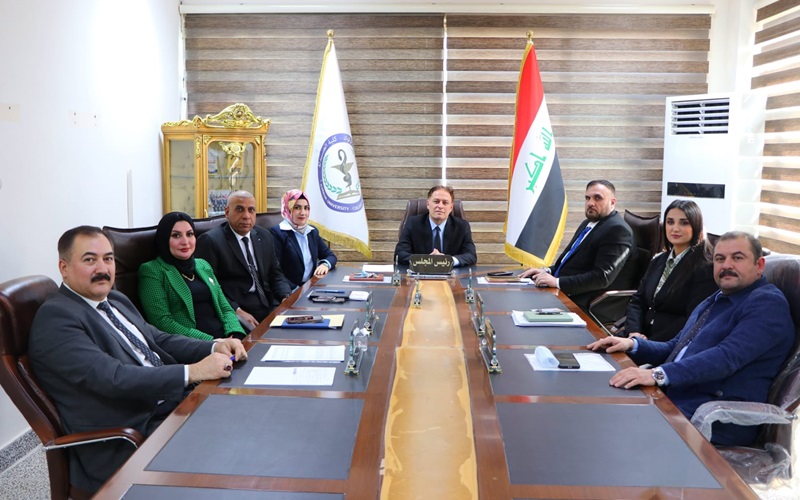 مجلس كلية الصيدلة يعقد جلسته الخامسة (الاجتماع الثالث) للسنة الدراسية ٢٠٢٦/٢٠٢٥