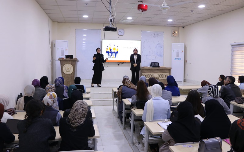 كلية الصيدلة تنظم ورشة تعريفية بعنوان (تأهيل الخريجات لسوق العمل والقطاع في عصر الاقتصاد الرقمي)