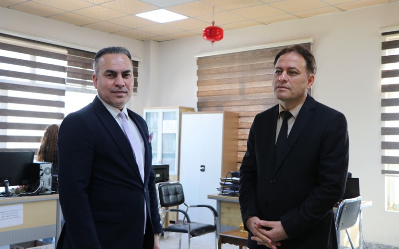 "The Dean of the College of Pharmacy inspects the administrative and scientific departments and units."