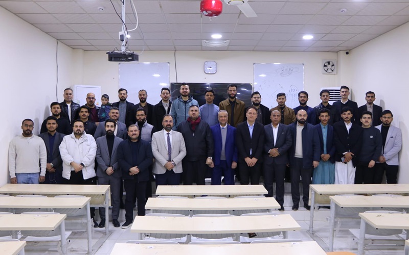 كلية الصيدلة تنظم مأدبة إفطار جماعي لطلبة الأقسام الداخلية ومنتسبي الكلية