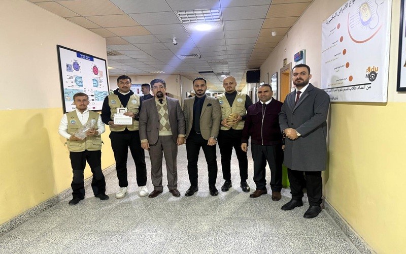 تزويد مختبر قسم علوم الحياة