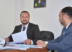 تدريسي من كلية التربية للعلوم الصرفة يشارك ضمن  فريق الوزاري المختص بتدقيق ملفات الاعتماد البرامجي