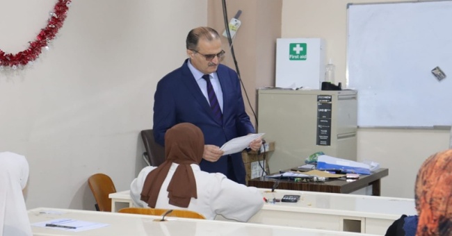 Conducting final exams on the second day
