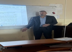 ورشة علمية عن خطوات إعداد البحث العلمي 