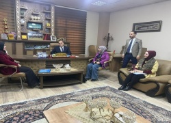 Dean of the College of Education for Pure Sciences Receives the Evaluation Committee for the Postgraduate Studies Division