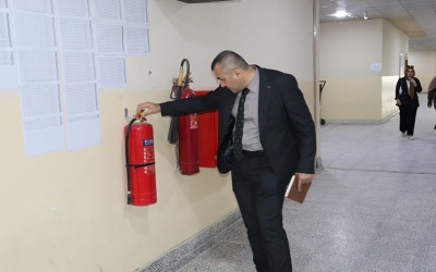 فريق المقيم الوطني يواصل التقييم الميداني في كلية التربية للعلوم الصرفة وفق معايير الاعتماد البرامجي