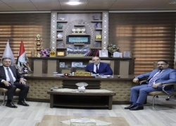 He receives the Assistant Secretary-General of the Iraqi Council of Representatives and Advisor to the Minister of Labor and Social Affairs