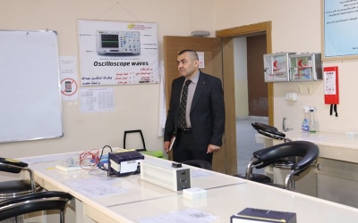 جولة ميدانية تفقدية لفريق المقيم الوطني للاعتماد البرامجي